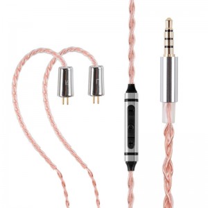 OEM Upgrade Silver Audio Cable kõrvaklapid